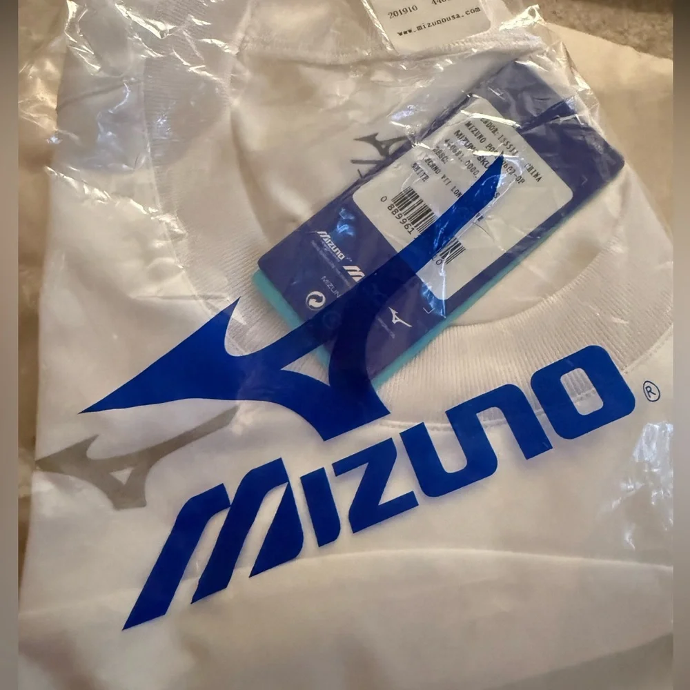 MIZUNO Techno VII Long Sleeve Active Tee, NWT - Picture 3 of 4